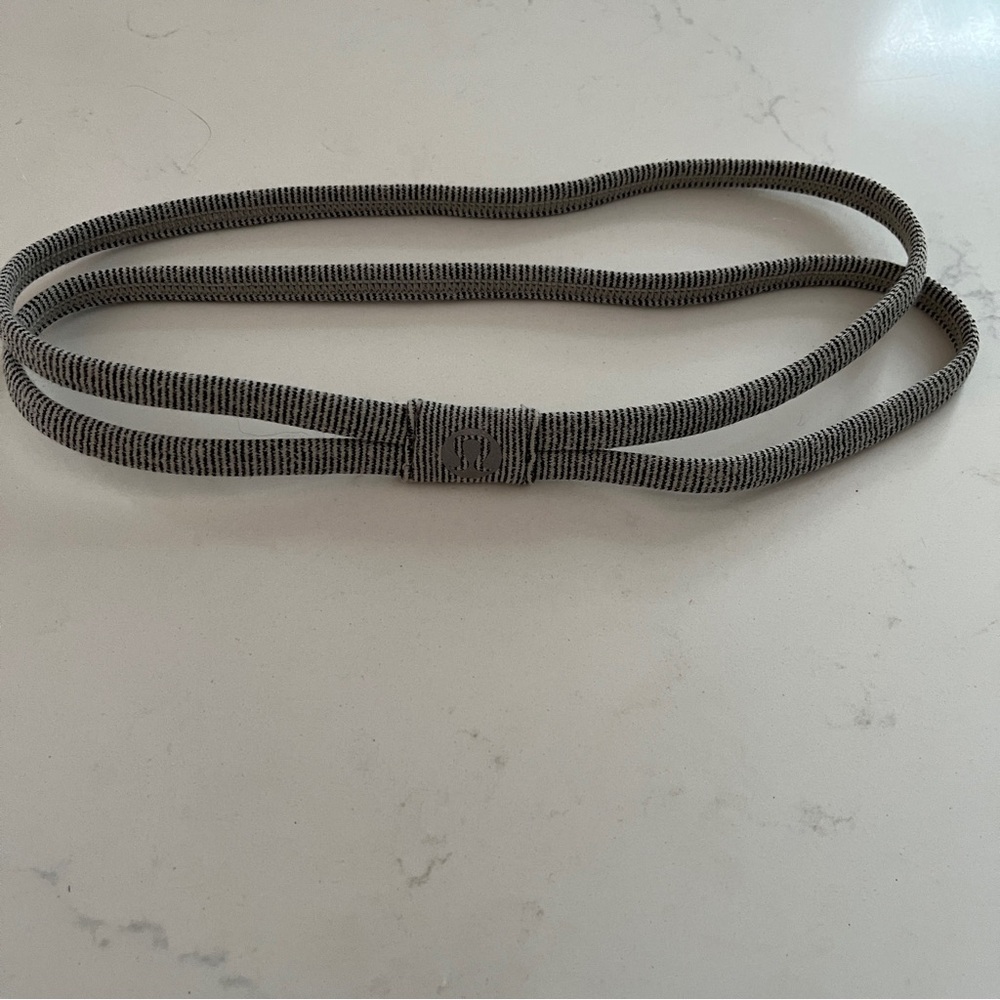 Lululemon Gray double Headband